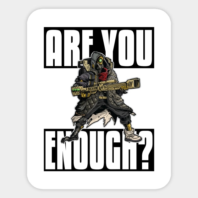 FL4K The Beastmaster Are You Enough? Borderlands 3 Rakk Attack! Sticker by ProjectX23Red